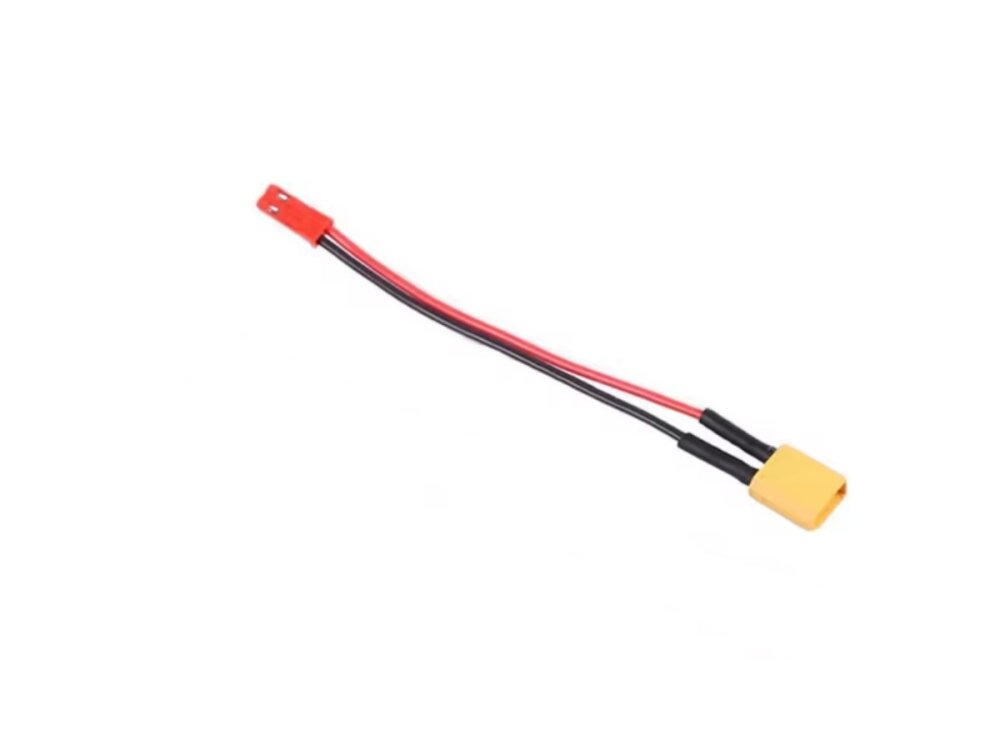 Adapter XT30 Stecker auf JST/BEC Buchse lang