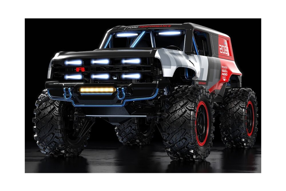 s-idee® MJX H12P Ford Bronco R Baja 1000 1:12 RC...