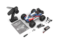 Hyper Go MJX 16212 RC Monster Truck blau/rot 1:16 Brushless Off-Road bis zu 50 km/h
