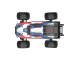 Hyper Go MJX 16212 RC Monster Truck blau/rot 1:16 Brushless Off-Road bis zu 50 km/h