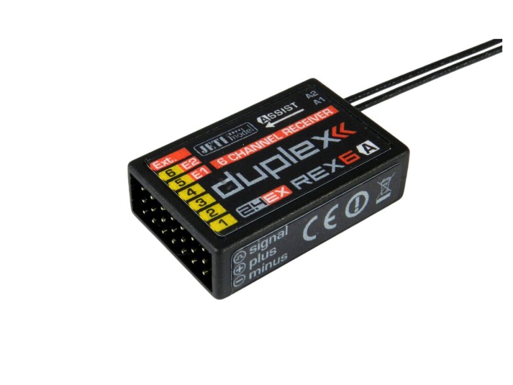 Jeti Duplex REX 6 Assist – 6-Kanal...