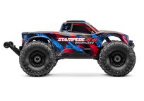 Traxxas Stampede 1:10 4x4 VX3 Brushless Stadium-Truck RTR Rot