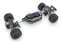 Traxxas Rustler 1:10 4x4 VX3 Brushless Stadium-Truck RTR Blau