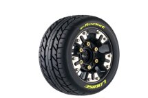 ST-Rocket auf Felge schwarz 12mm Hex (0&amp;1/2) (2) LOUISE TRX Mini-MAXX / XRT