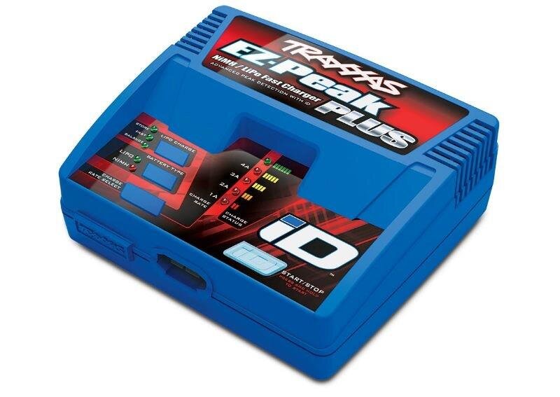 TRAXXAS Ladegerät EZ-Peak Plus 4-Amp NiMH/2-3S Lipo...