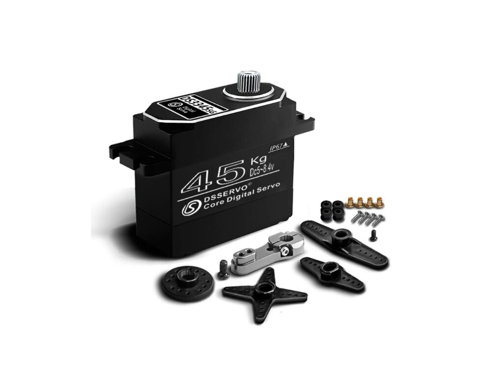 DSSERVO DS009 DS3345 Digital Brushless 45KG/0.08sec @ 8.4V
