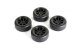 CARTEN NBA328 M-Drift Komplettrad 8-Speichen +1mm, 12mm Hex, schwarz (4)