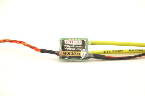Jeti Duplex 2.4EX MUI 30 Spannungs/Strom-Sensor