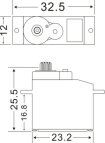 Pichler / Master Servo DS 2312 MG 13g 0,09s/45°