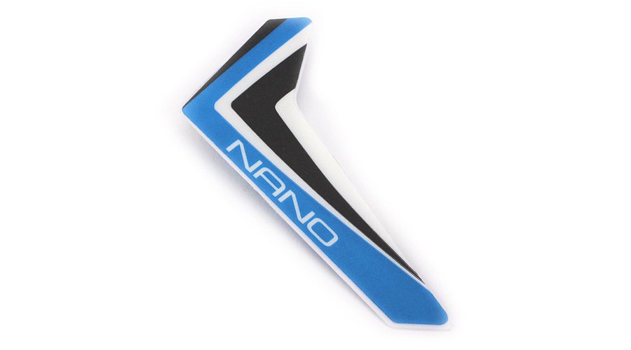 Blade Nano CP X : Finne blau m. Dekorbg.