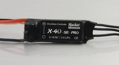 Hacker Speed Controller X-40-SB-Pro