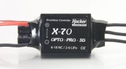 Hacker Speed Controller X-70 OPTO-Pro-3D