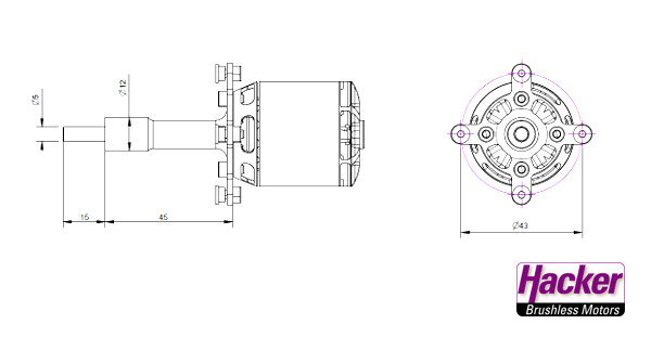 Hacker A30-Glider Conversion Kit / Umbausatz | MIH-toys.de