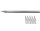 MS01 - Präzisionsmesser Skalpell Aluminium