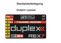 Jeti Duplex 2.4EX Empfänger Rex 7