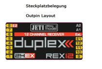 Jeti Duplex 2.4EX Empfänger Rex 12