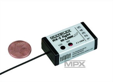 Multiplex Empfänger RX5 light MLINK 2,4 GHz 55808
