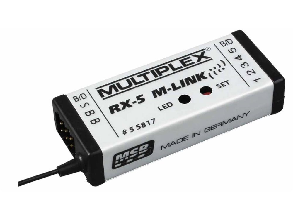 Multiplex Empfänger RX5 MLINK 2,4 GHz