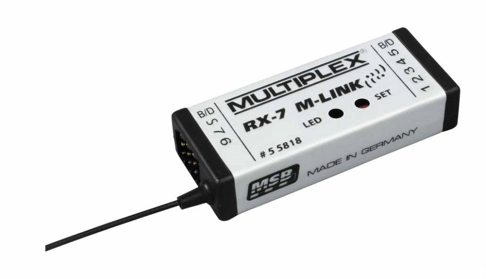 Multiplex Empfänger RX7 MLINK 2,4 GHz