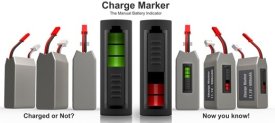Ladeanzeige / Charge-Marker für Akkus
