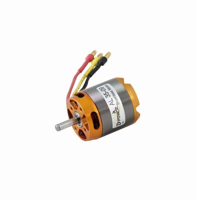 D-Power AL 35-09 920kv Brushless Motor 2200g Schub