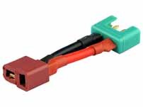 Adapter Deans T-Plug Buchse auf MULTIPLEX Stecker