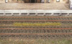 Heki 1812 - 10 Grasstreifen Herbst, 100 mm lang, 6 mm hoch