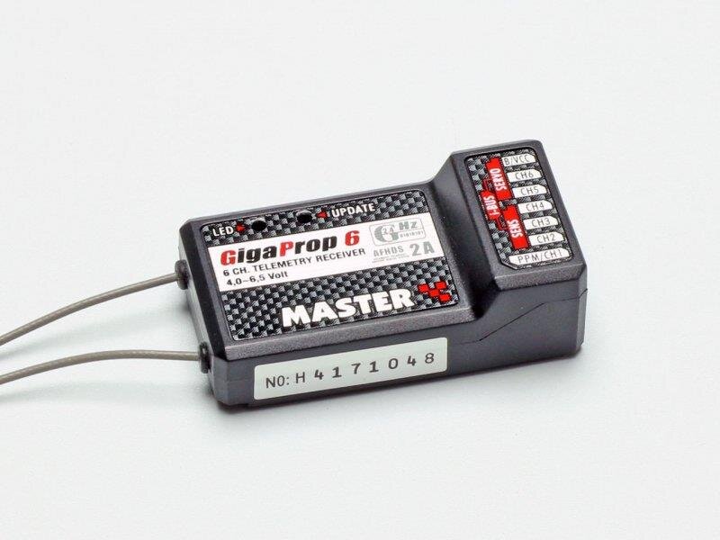 Pichler Empfänger Master 6Kanal mit Telemetrie 2,4GHz