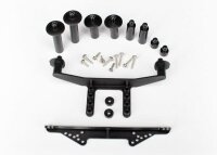 Traxxas TRX1914R Karosseriehalter v+h schwarz