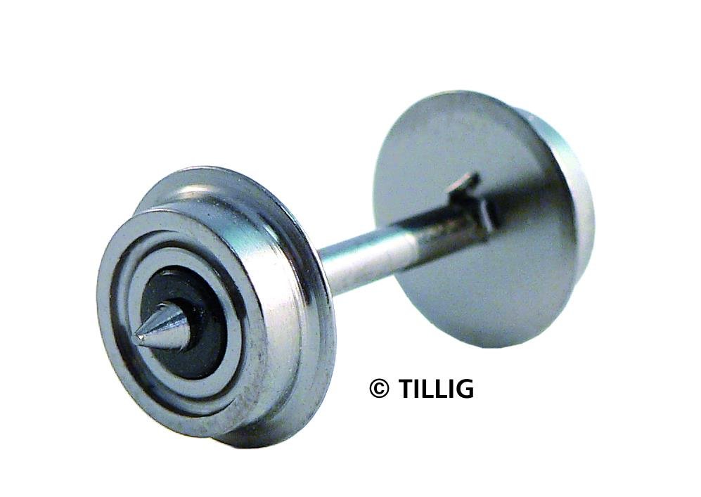 Tillig 76901 Radsatz für Gleichstrom 9mm Scheibe H0