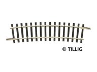 Tillig 83110 TT Gebogenes Gleis R 12 R 310 mm 15°, 1...