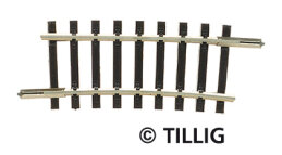 Tillig 83114 TT Gebogenes Gleis R 24 R 353 mm 7,5°