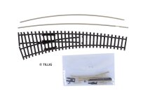 Tillig 83412 TT Innenbogenweiche IBW links, Bausatz neu