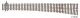 Tillig H0 Elite 85326 Weiche rechts, Herzstückwinkel 7°, Länge 361mm