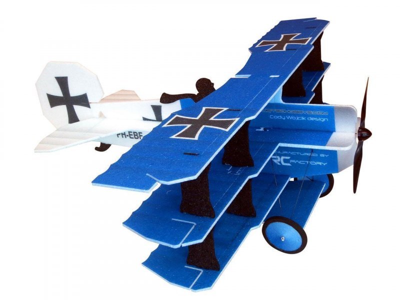 Crack Fokker blau (Combo) / 890mm
