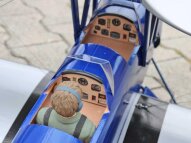 Pichler C9502 Tiger Moth (blau) / 1400 mm